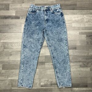 Refuge Denim Mom Acid Wash Denim Jeans 5